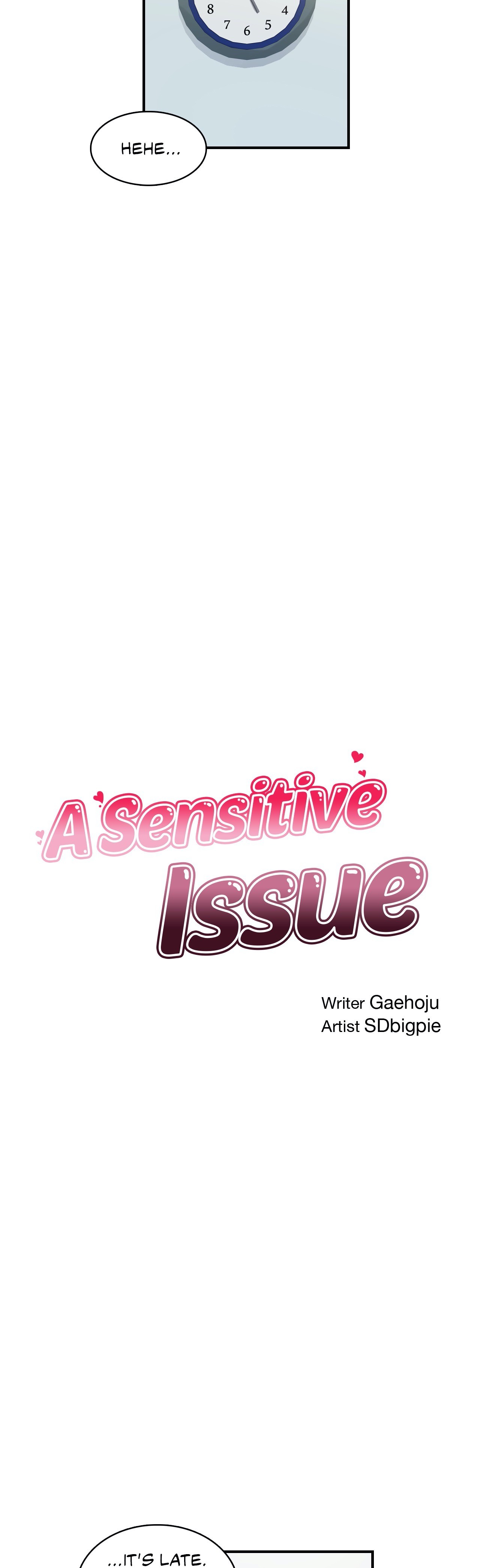 A Sensitive Issue image