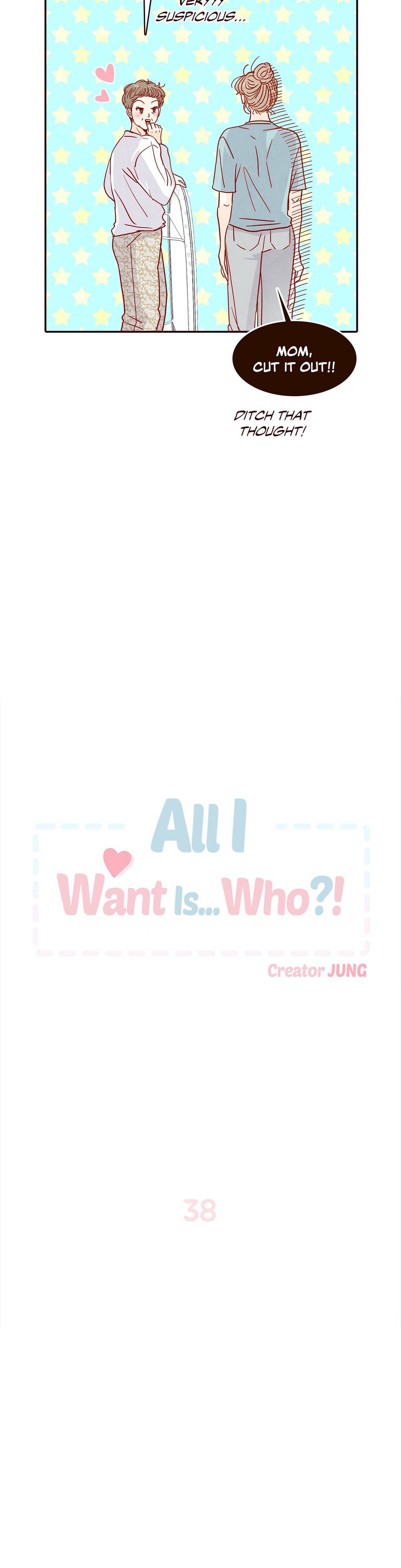 All I Want Is… Who! image