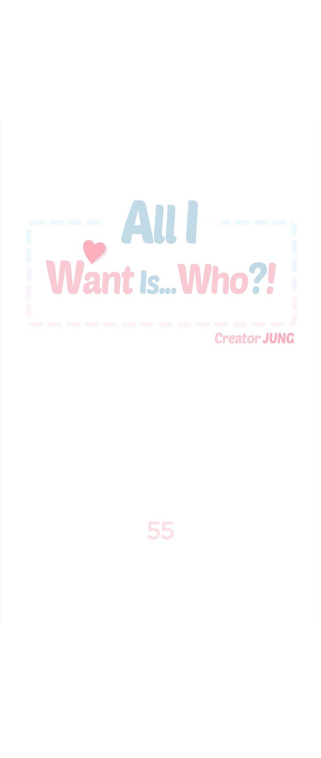 All I Want Is… Who! image