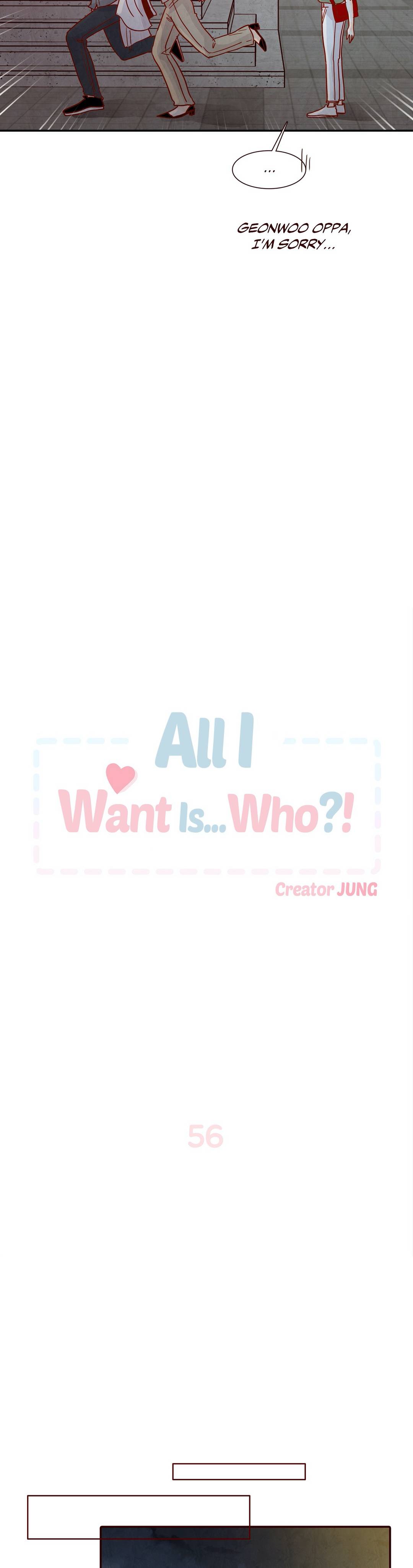 All I Want Is… Who! image