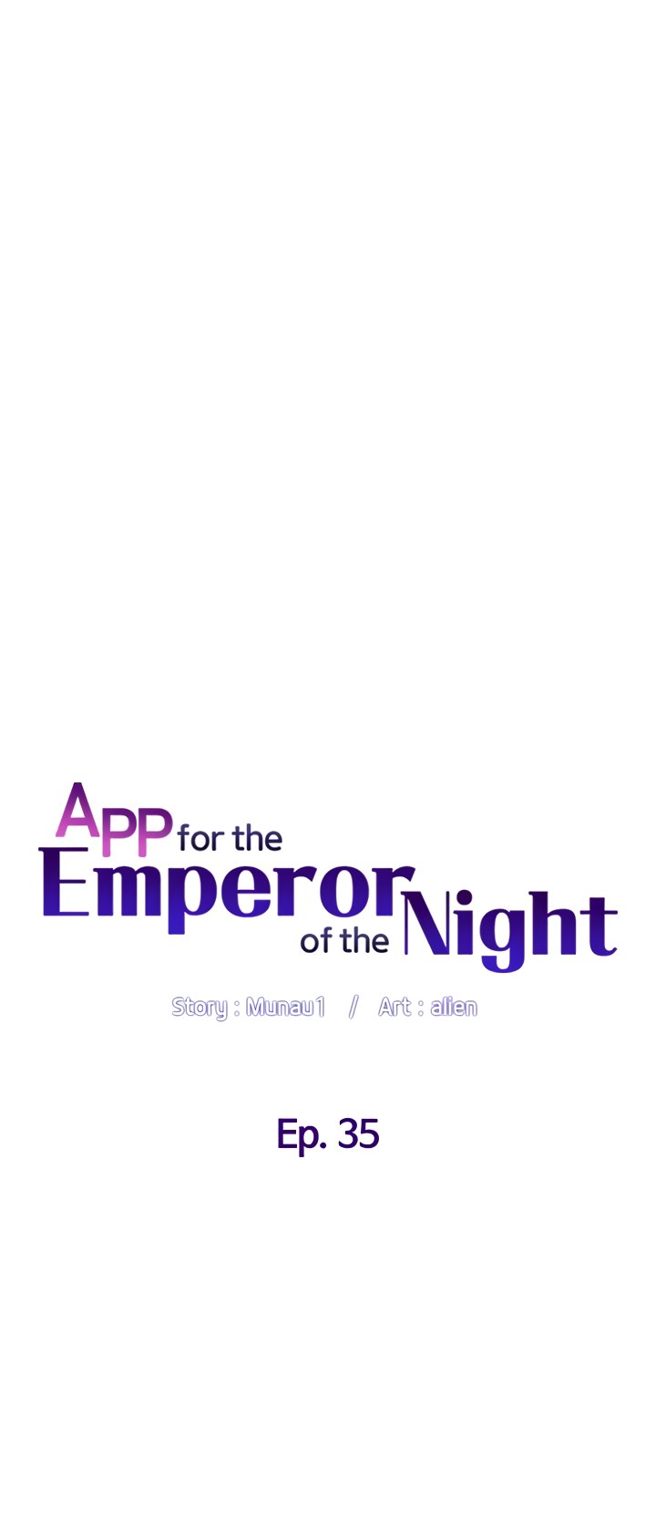 APP for the Emperor of the Night image