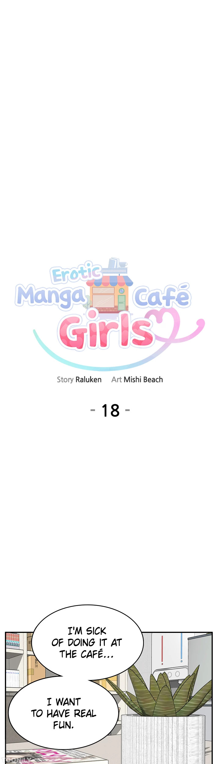 Erotic Manga Café Girls NEW image