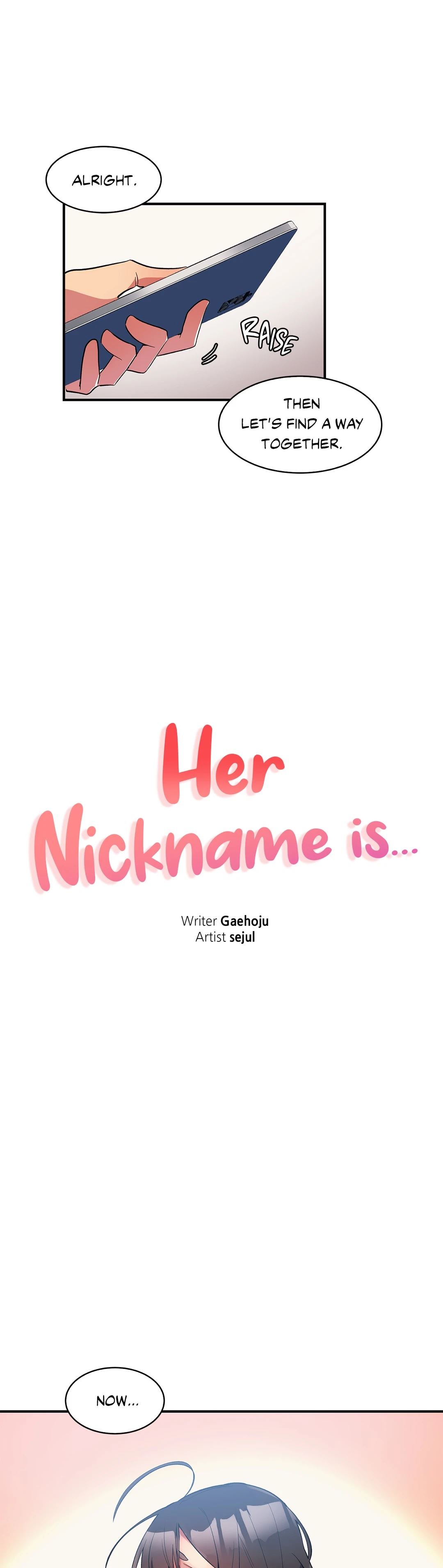 Her Nickname is… image