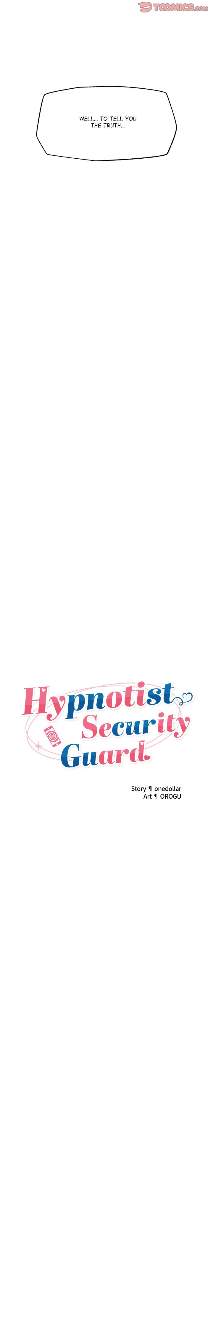 Hypnotist Security Guard NEW image