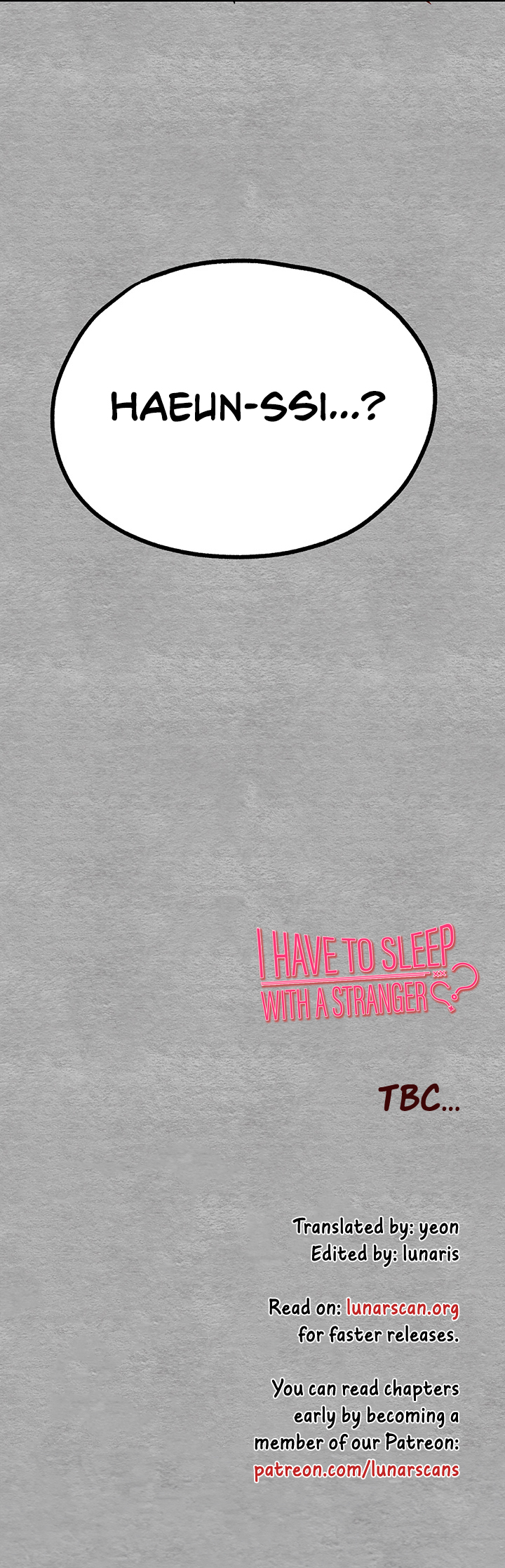I Have To Sleep With A Stranger? NEW image
