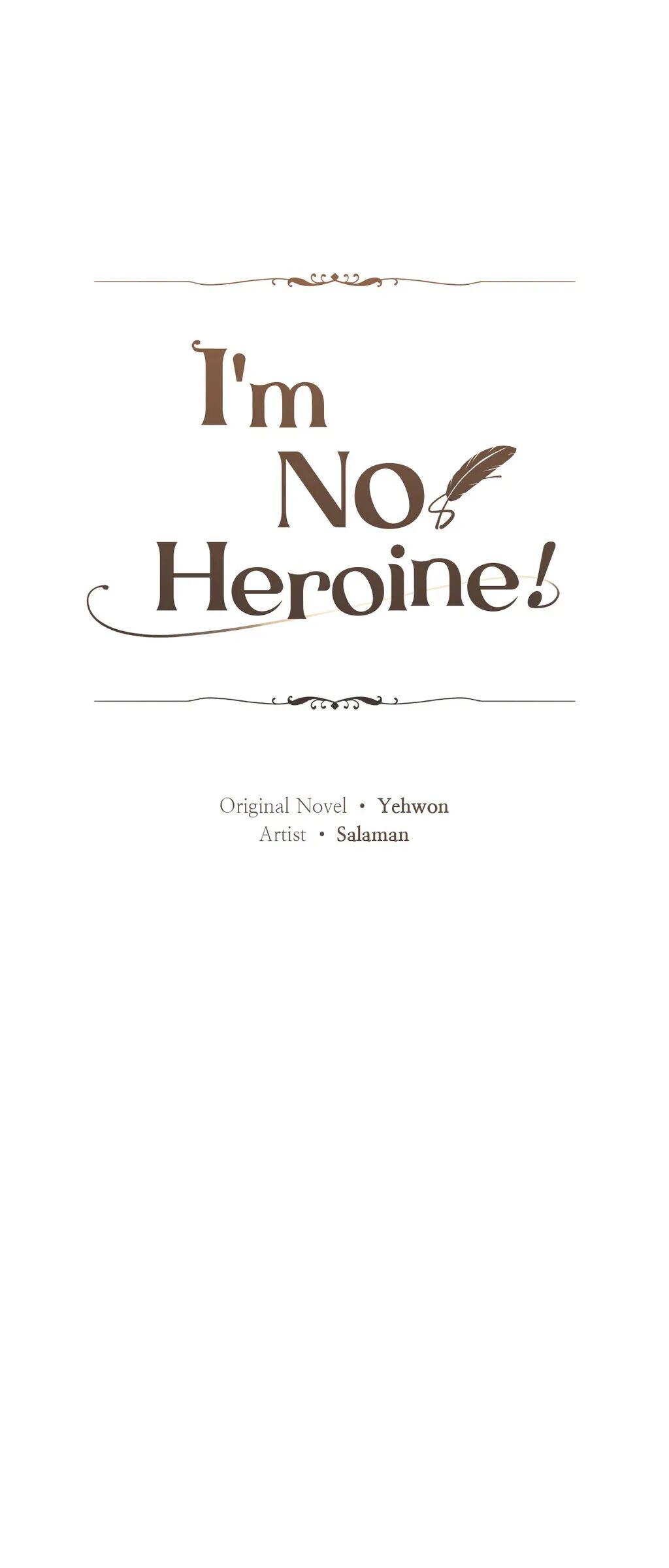 I’m No Heroine! NEW image