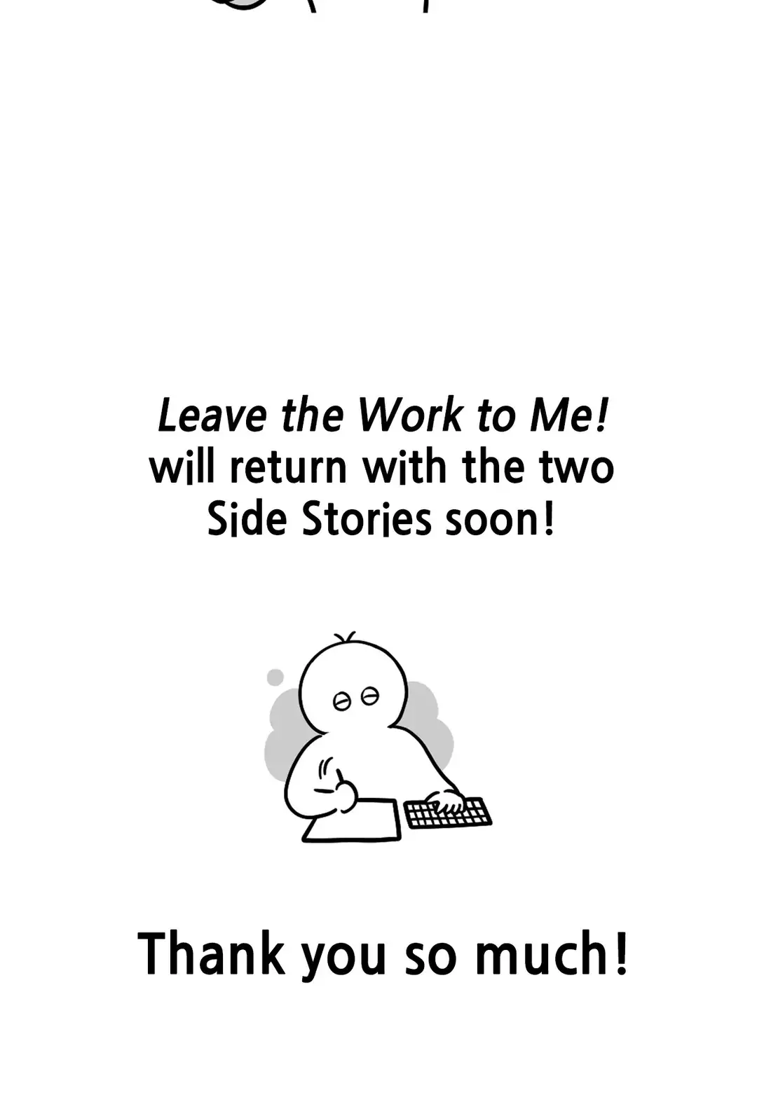 Leave the work to me! image