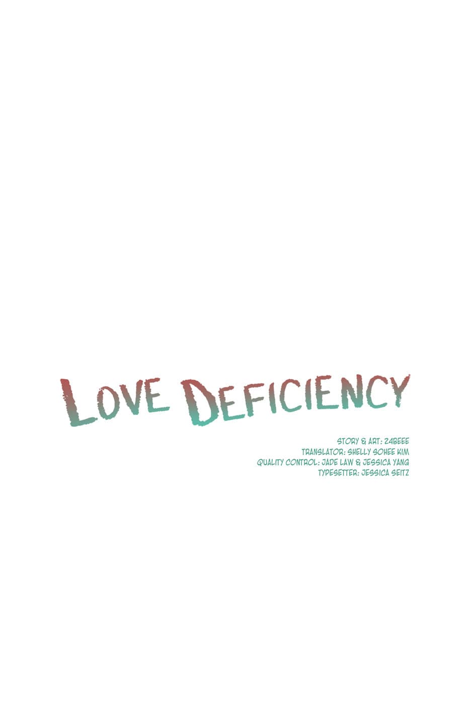 Love Deficiency image