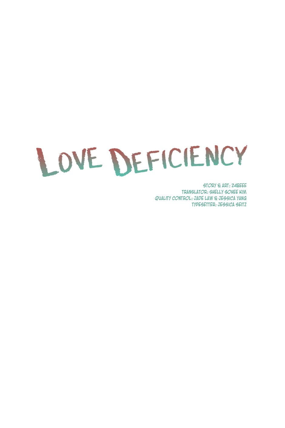 Love Deficiency image