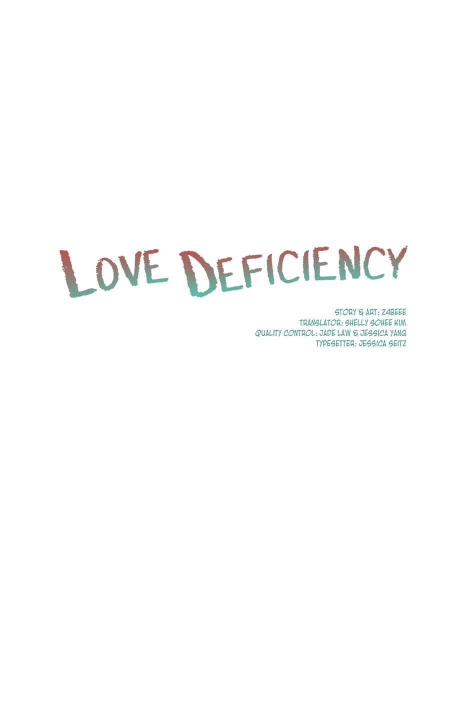 Love Deficiency image