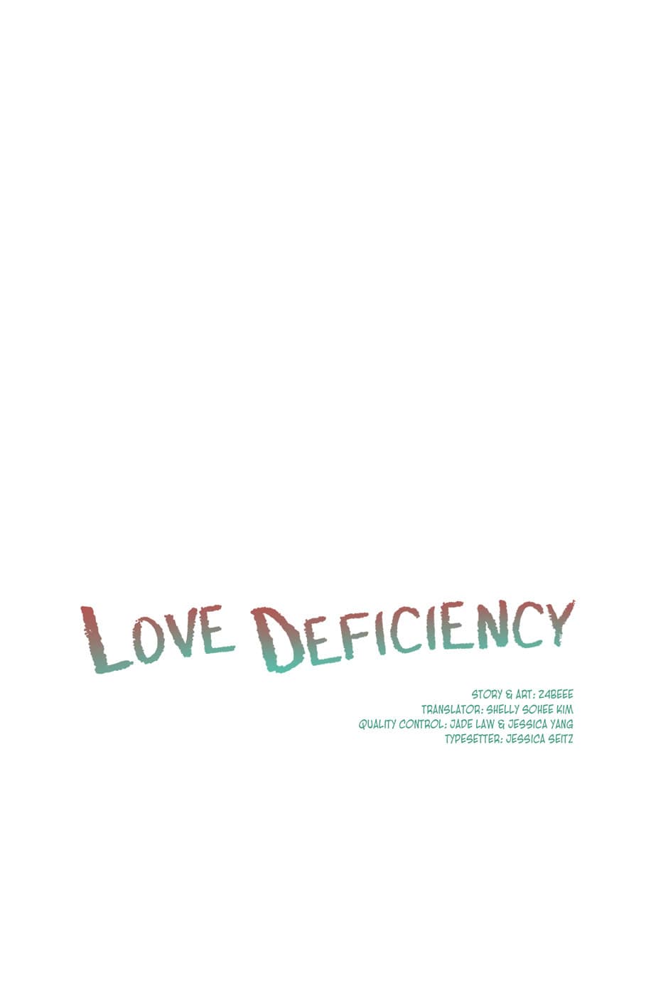 Love Deficiency image