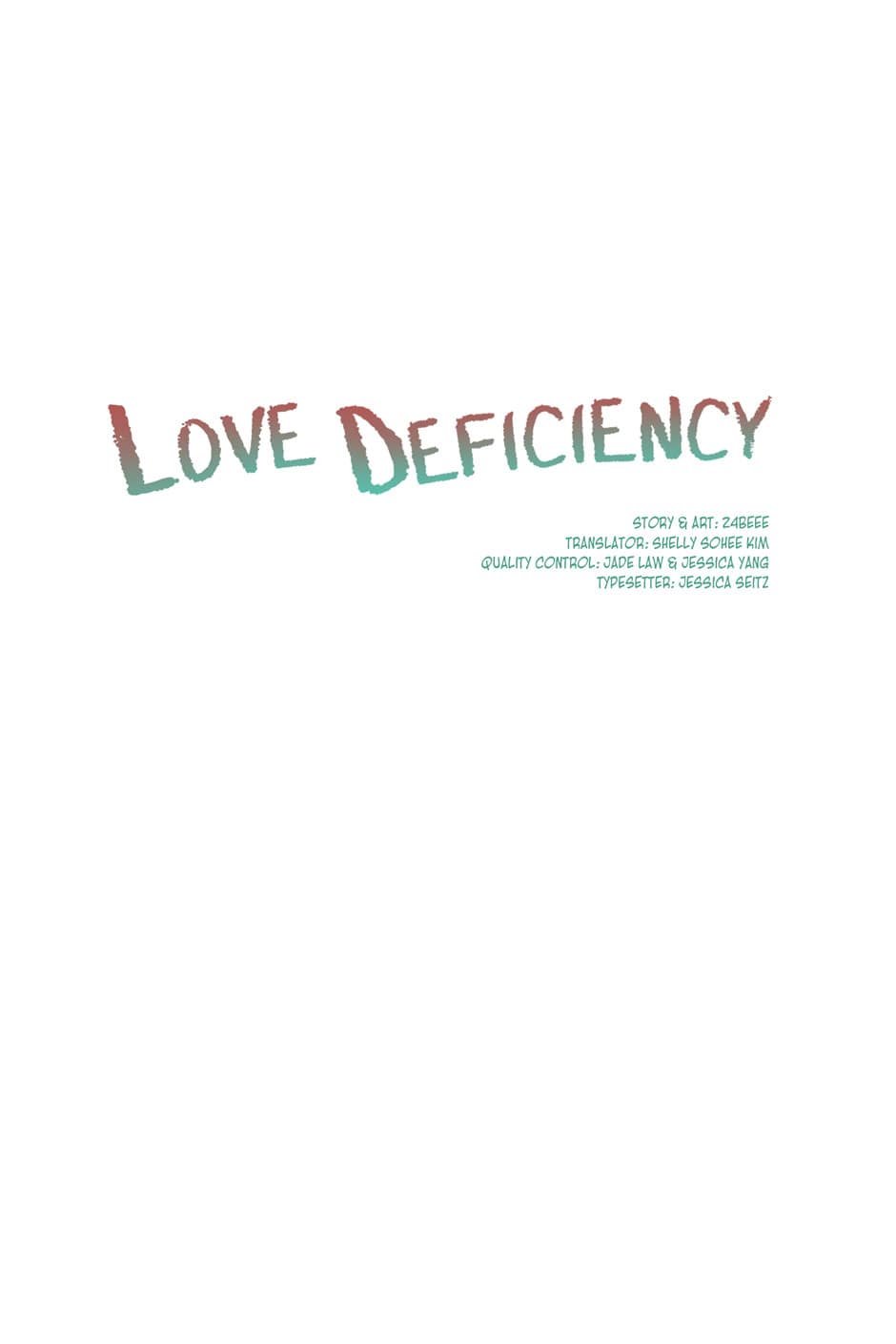 Love Deficiency image