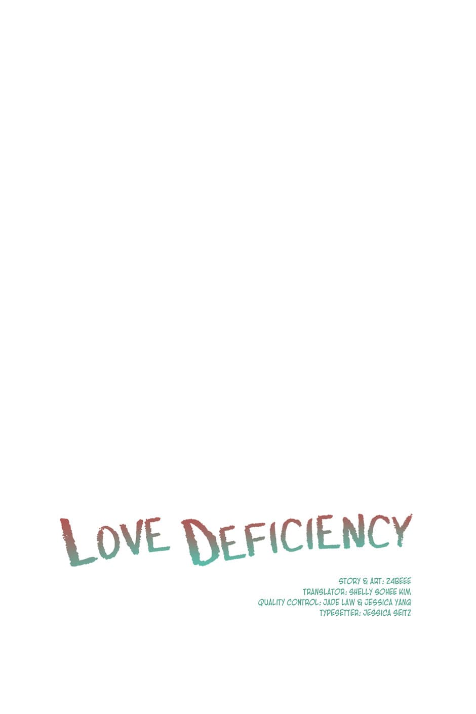 Love Deficiency image