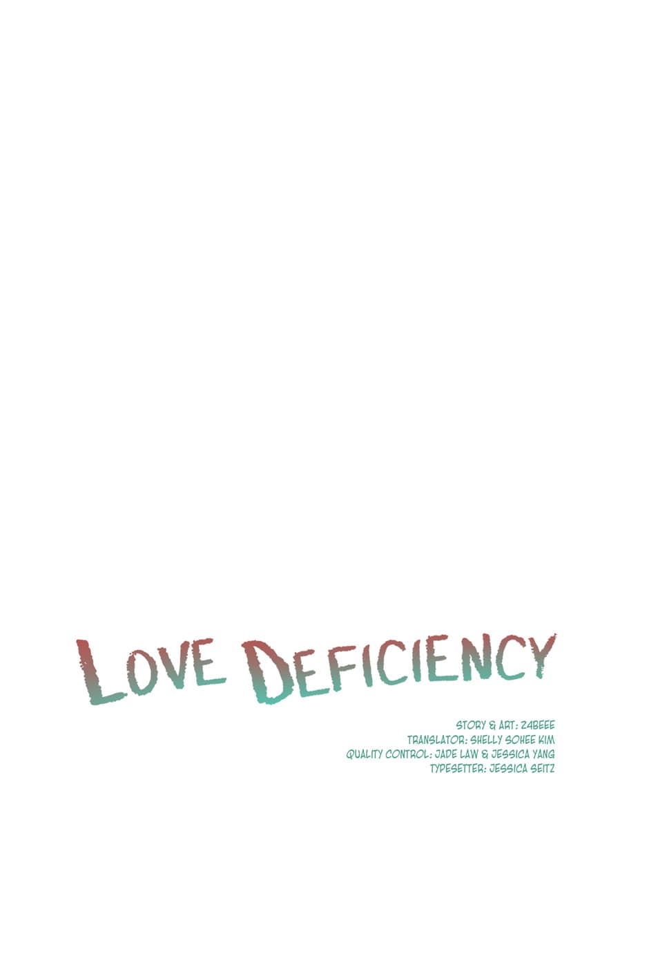 Love Deficiency image