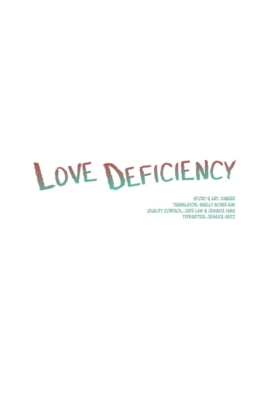 Love Deficiency image