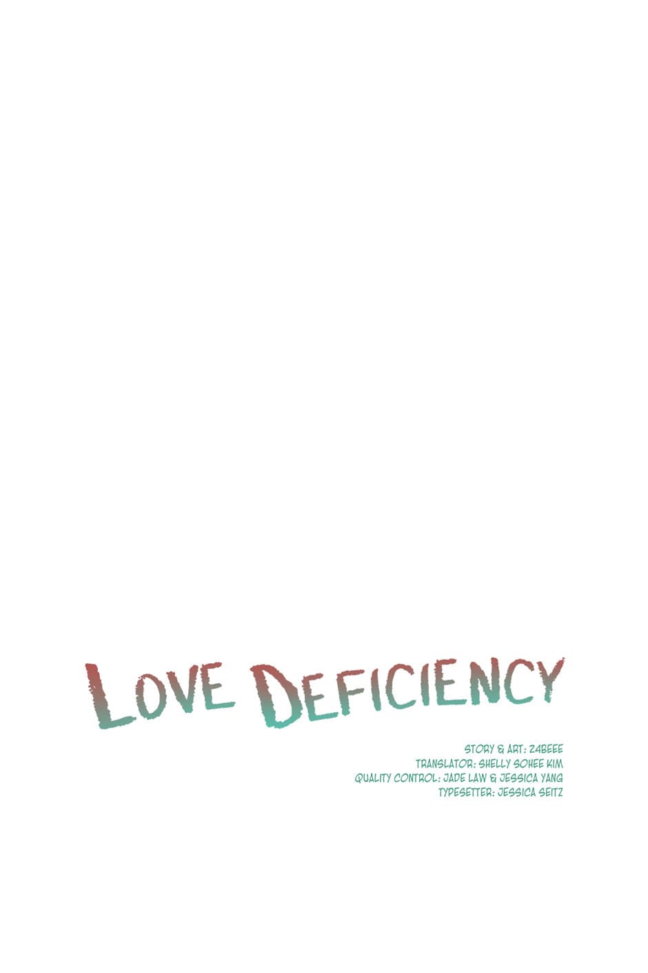 Love Deficiency image