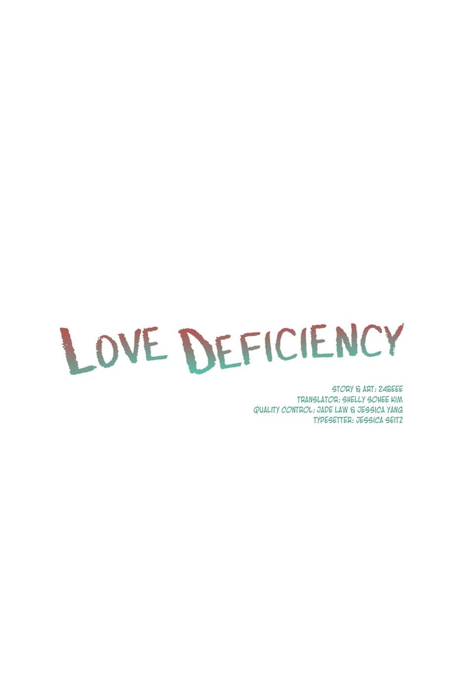 Love Deficiency image