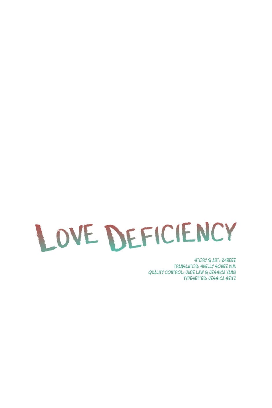 Love Deficiency image