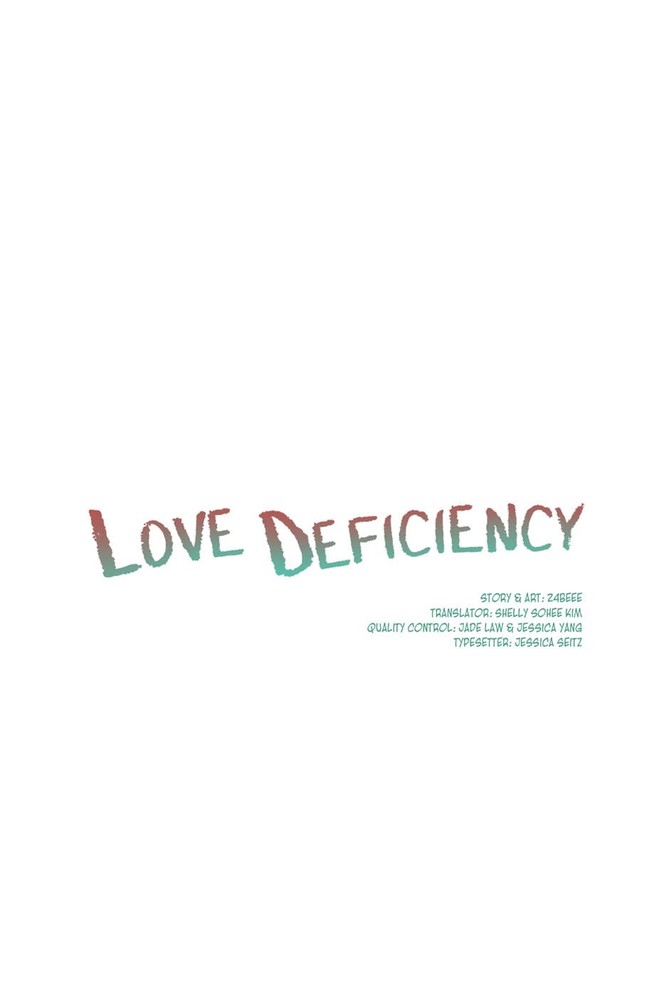 Love Deficiency image