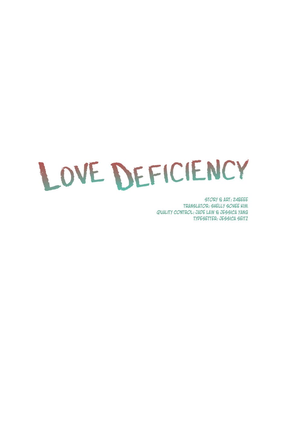 Love Deficiency image