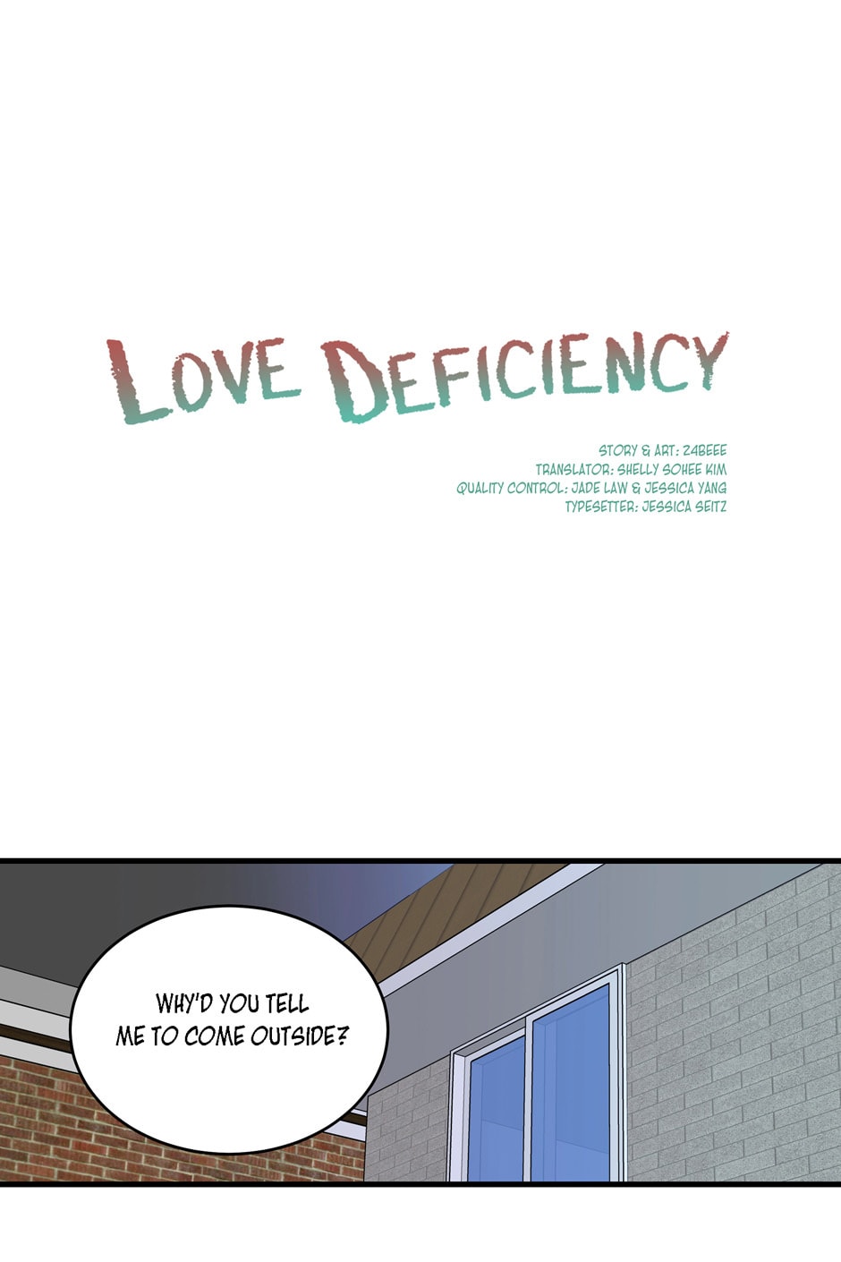 Love Deficiency image