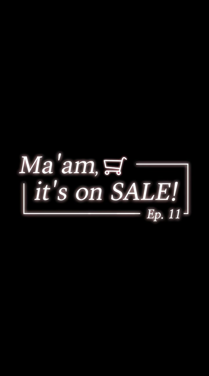 Ma’am, it’s on SALE! NEW image