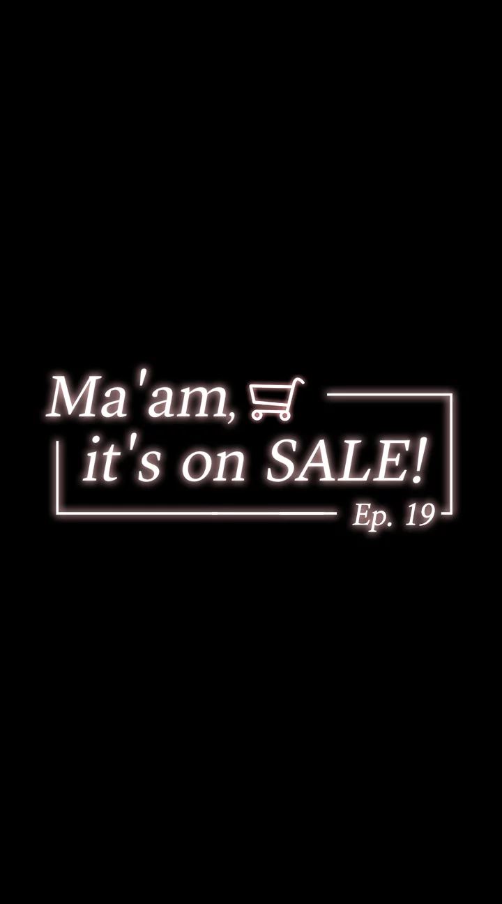 Ma’am, it’s on SALE! NEW image