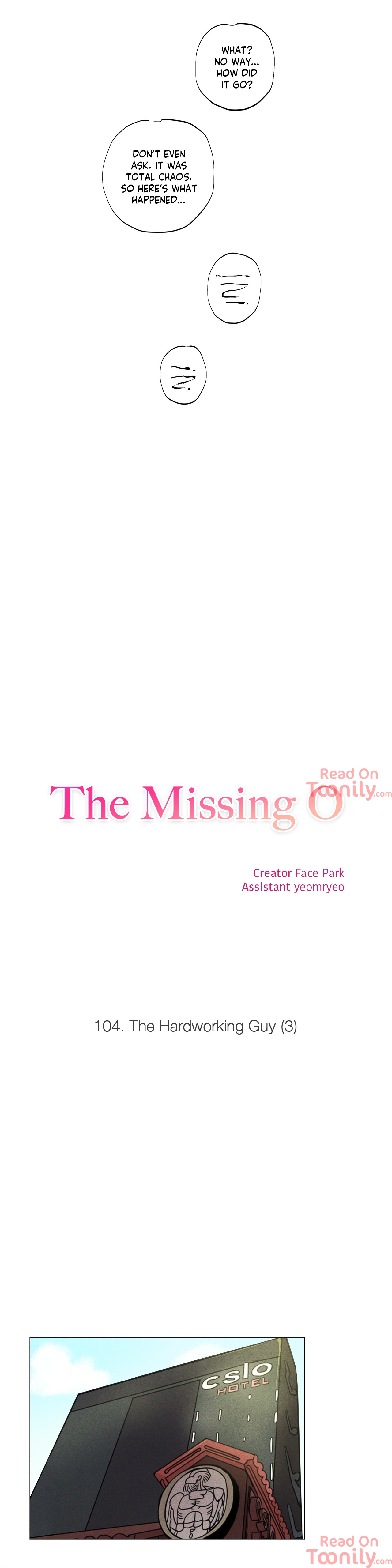 The Missing O image