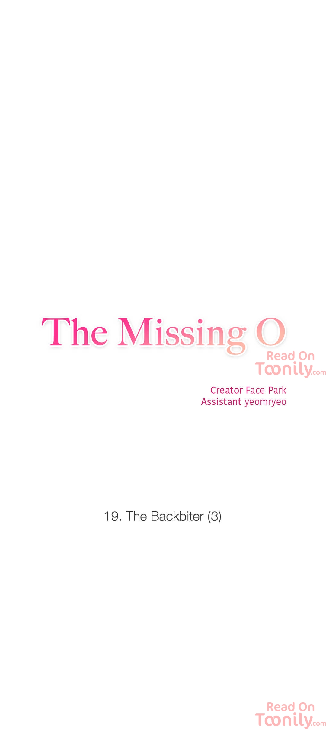 The Missing O image