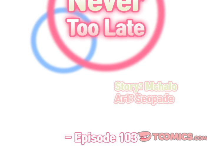 Never Too Late image