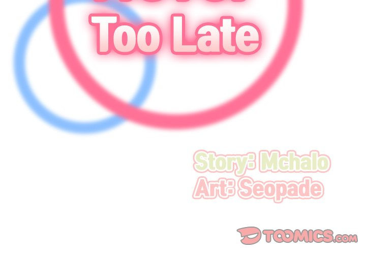 Never Too Late image