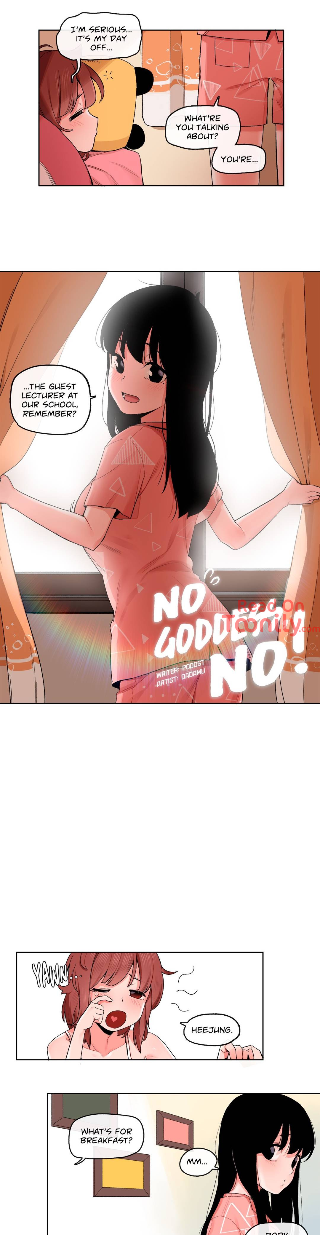 No Goddess, no! image