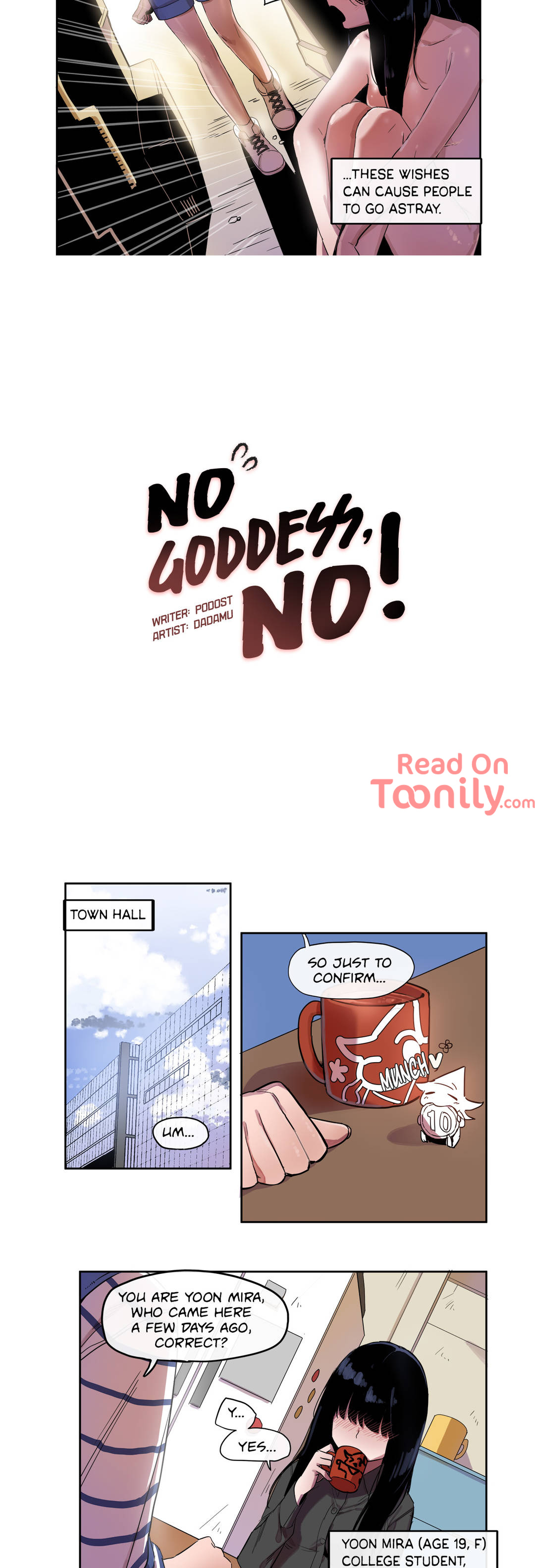 No Goddess, no! image