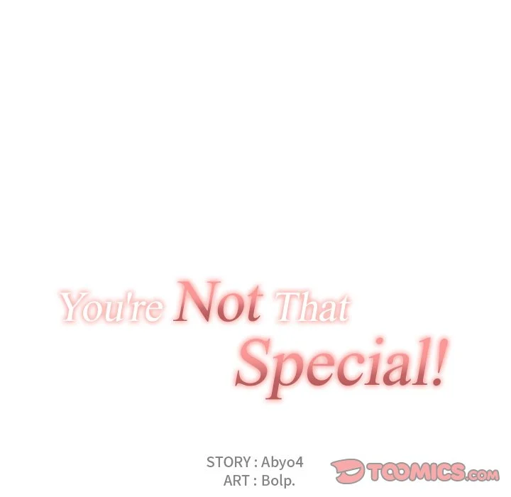 You’re Not That Special! image