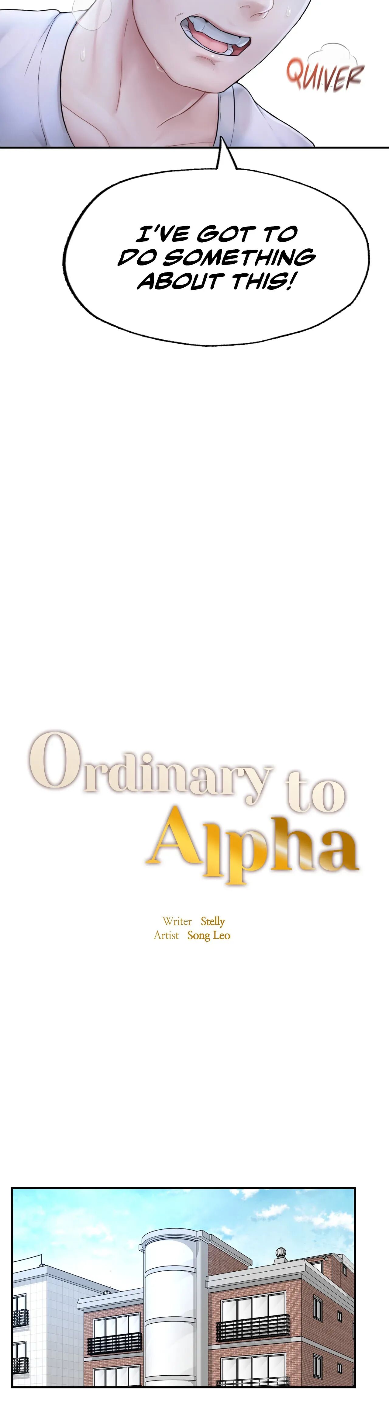 Ordinary to Alpha END image