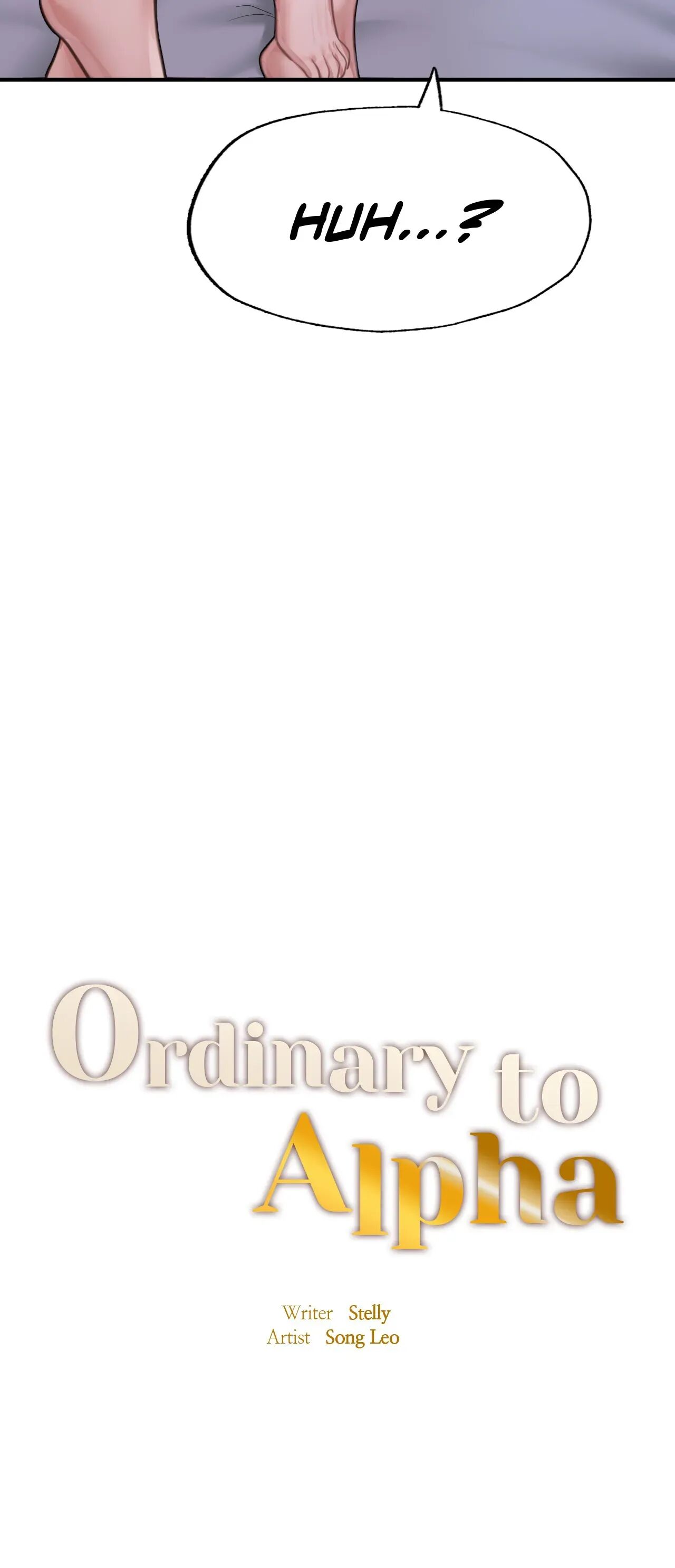 Ordinary to Alpha END image