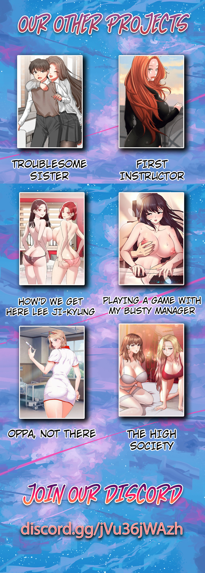 Playing a game with my Busty Manager NEW image