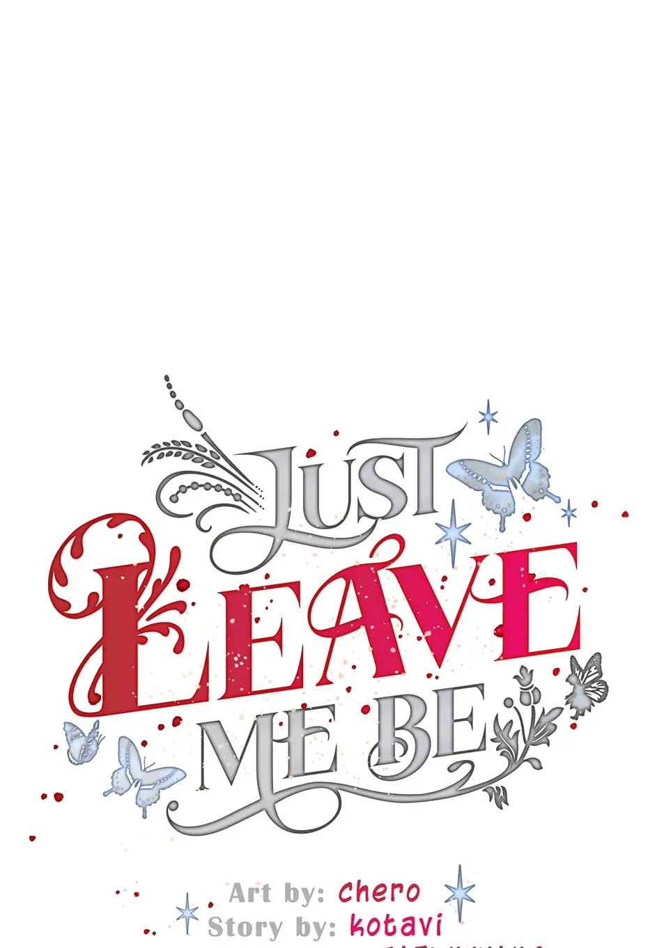 Just Leave Me Be image