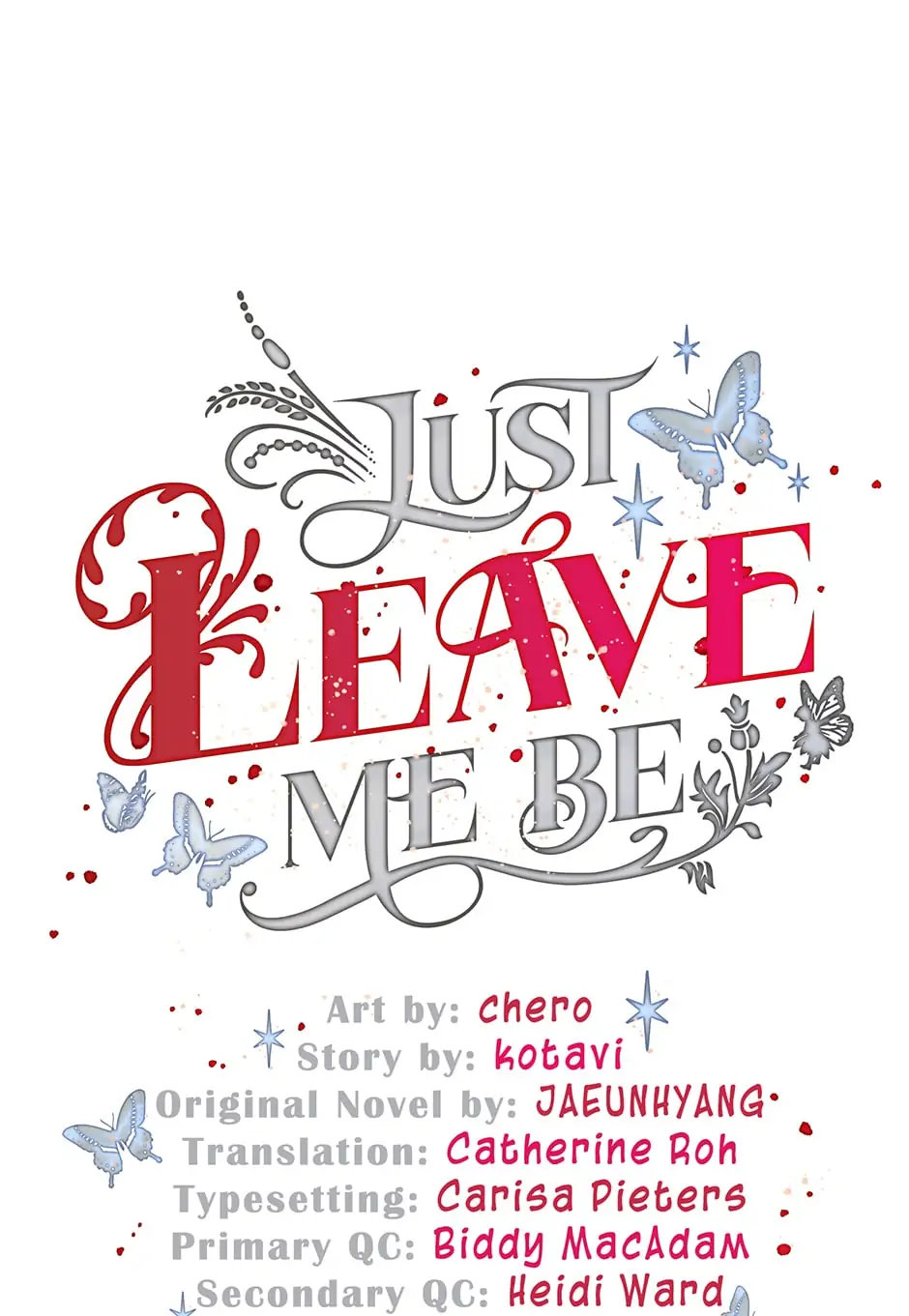 Just Leave Me Be image