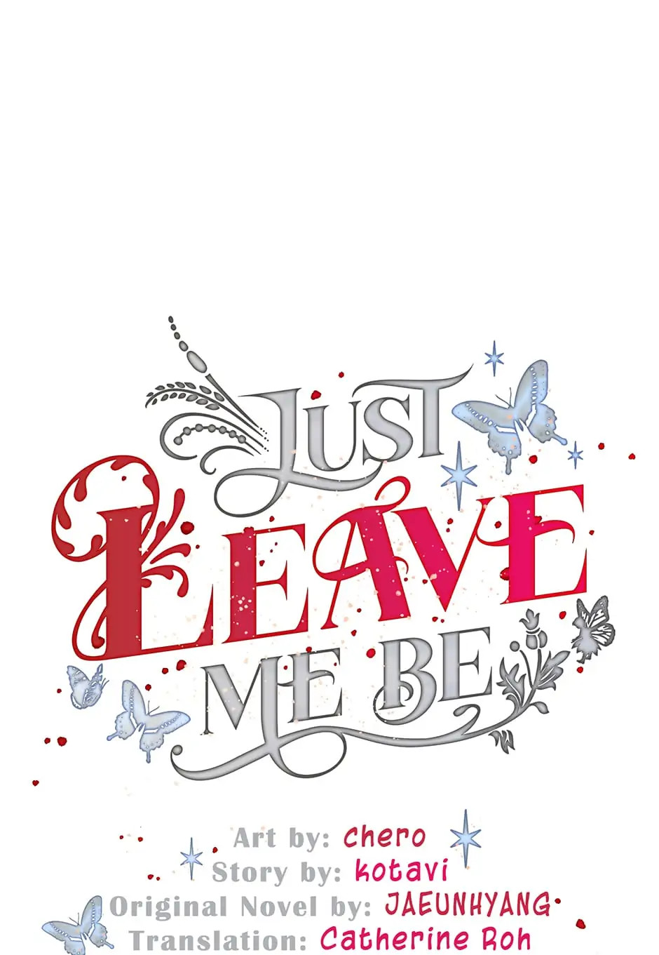 Just Leave Me Be image