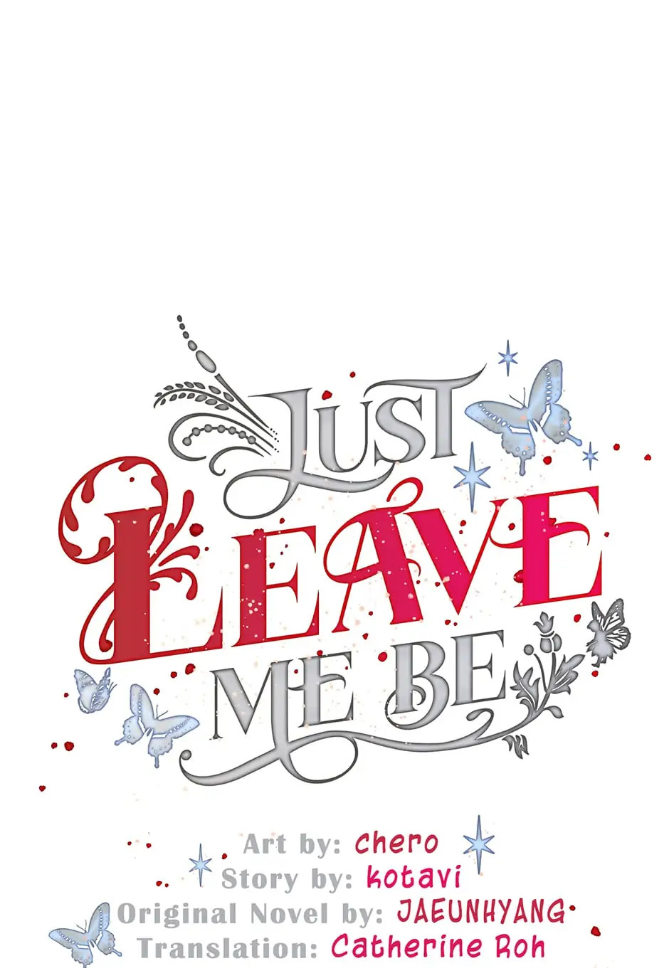 Just Leave Me Be image