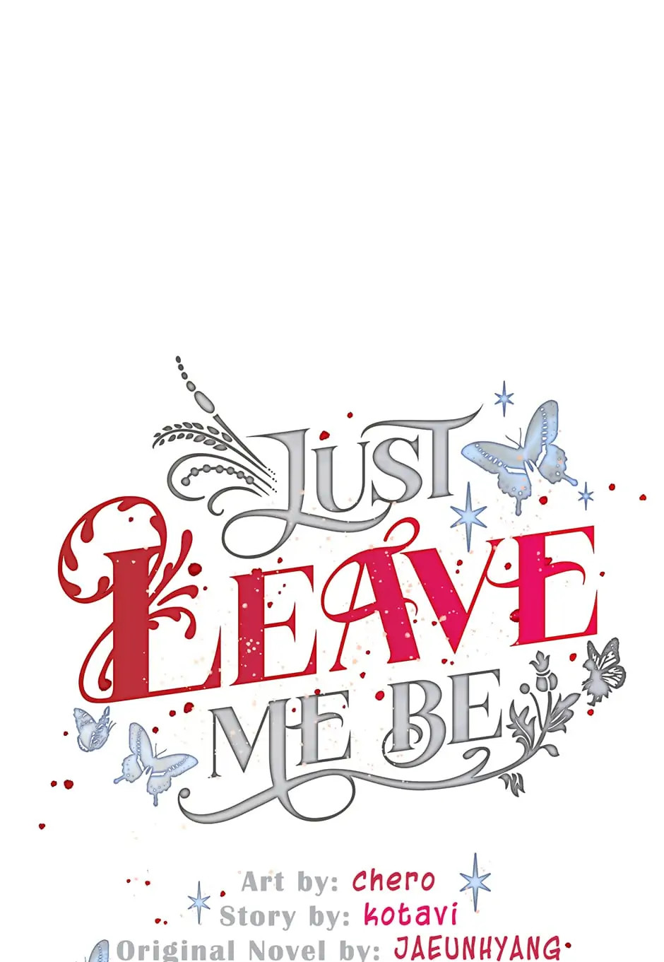 Just Leave Me Be image