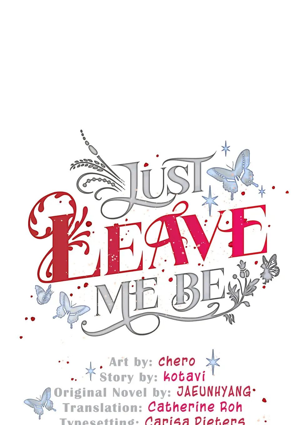 Just Leave Me Be image