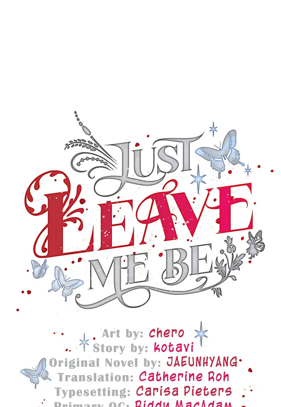 Just Leave Me Be image