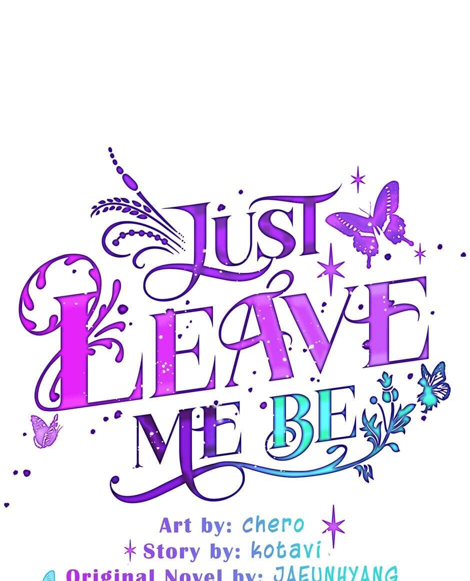 Just Leave Me Be image