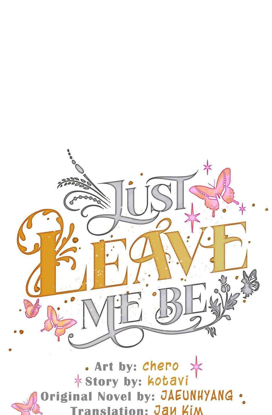 Just Leave Me Be image