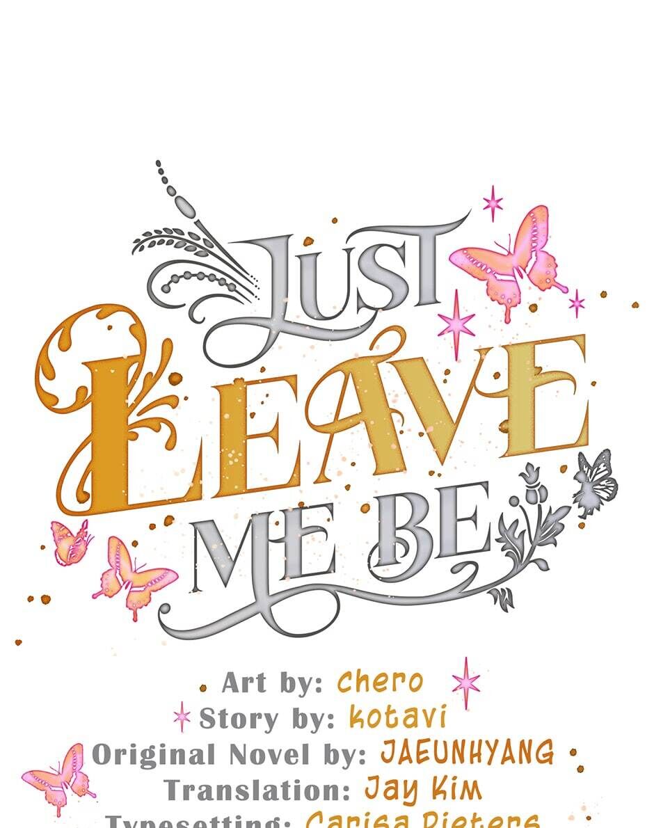 Just Leave Me Be image