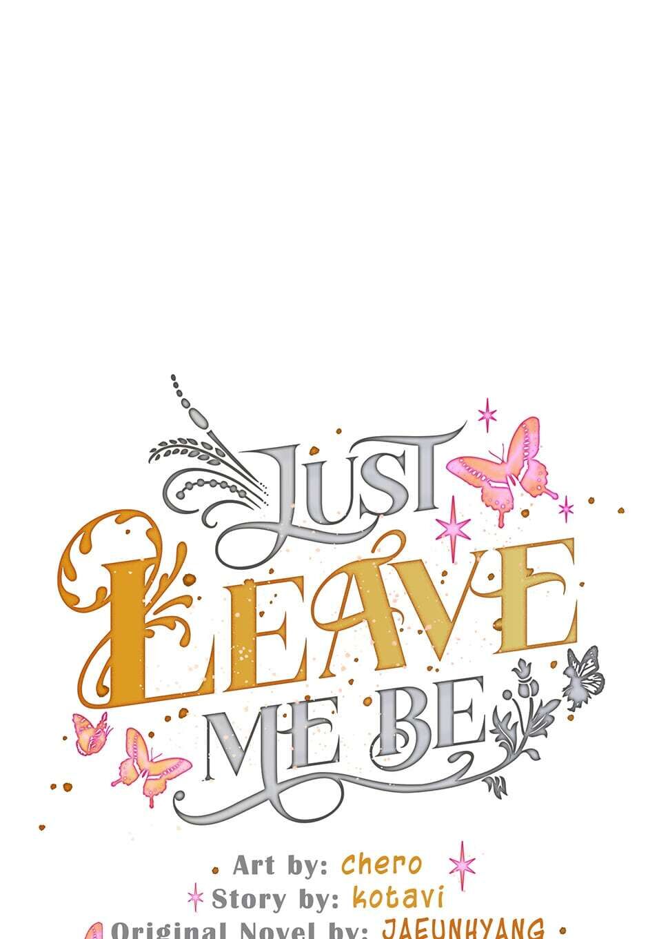 Just Leave Me Be image