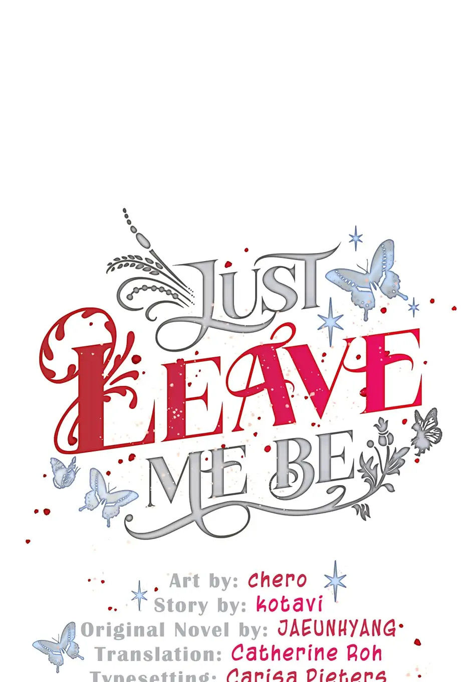 Just Leave Me Be image