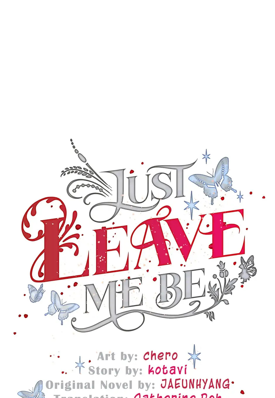 Just Leave Me Be image